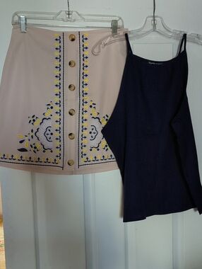 *Outfit* Shein skirt (L) And Shein Tank Top (L)